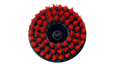 Little Red Round Power Drill Brush