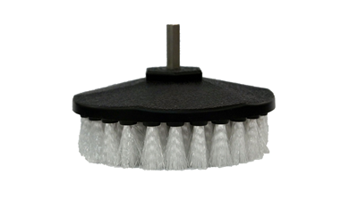 Little White Round Power Drill Brush