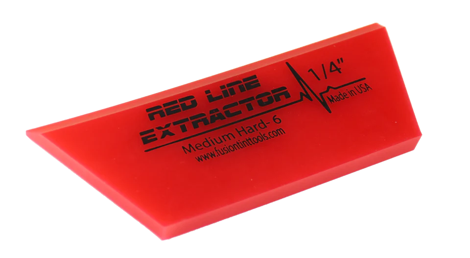 8" Red Line Extractor 1/4" - Single Bevel Blade Cropped